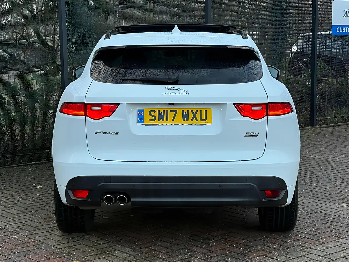 Used 2017 Jaguar F-Pace R-Sport White - Interior and Exterior details 8