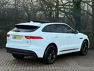 Used 2017 Jaguar F-Pace R-Sport White - Interior and Exterior details 9
