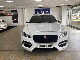 Used 2017 Jaguar F-Pace R-Sport White - Interior and Exterior details 2