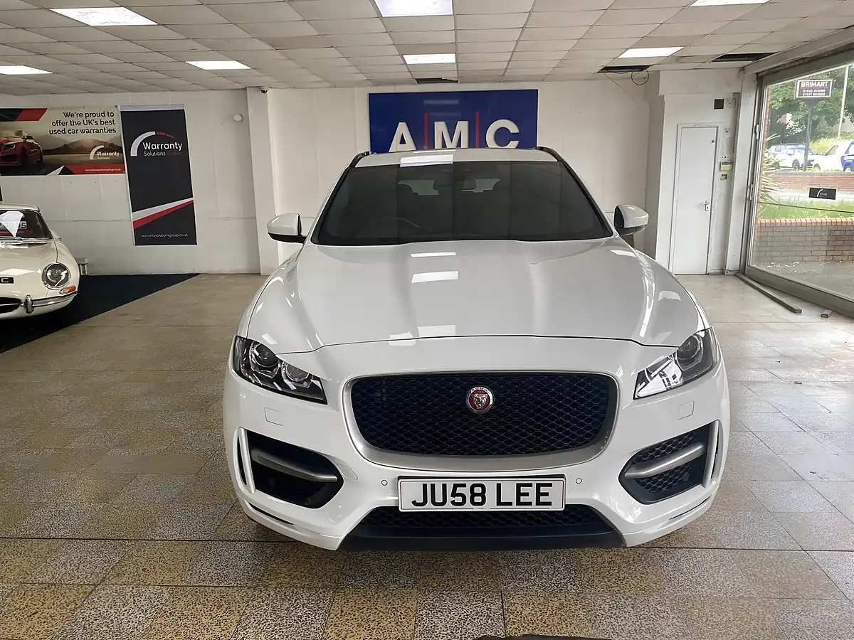 Used 2017 Jaguar F-Pace R-Sport White - Interior and Exterior details 2