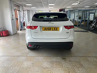 Used 2017 Jaguar F-Pace R-Sport White - Interior and Exterior details 5