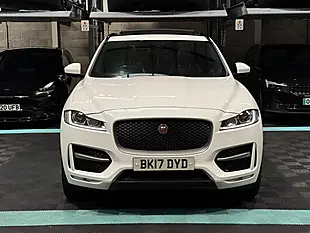 Used 2017 Jaguar F-Pace R-Sport White - Interior and Exterior details 4