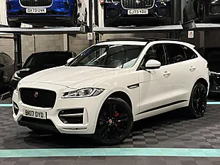 Used 2017 Jaguar F-Pace R-Sport White - Interior and Exterior details 5
