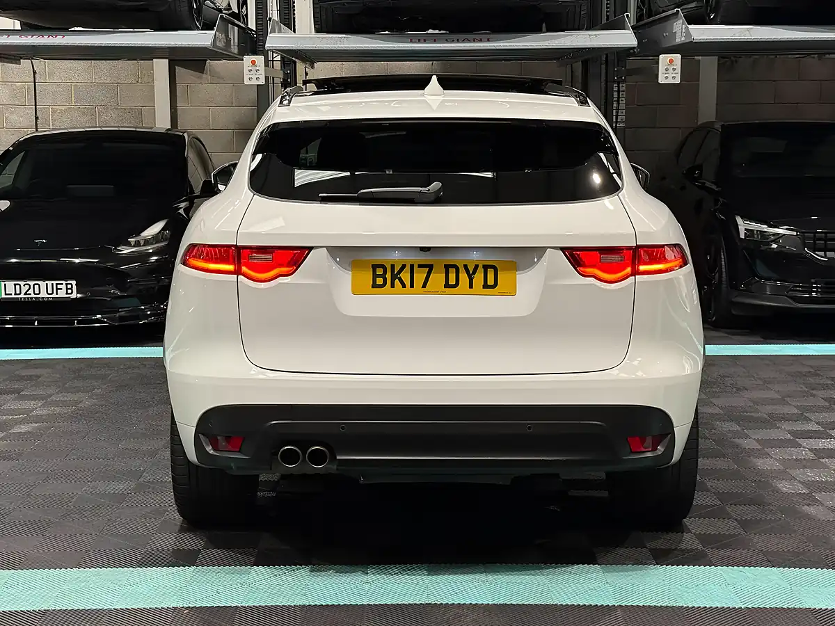 Used 2017 Jaguar F-Pace R-Sport White - Interior and Exterior details 8