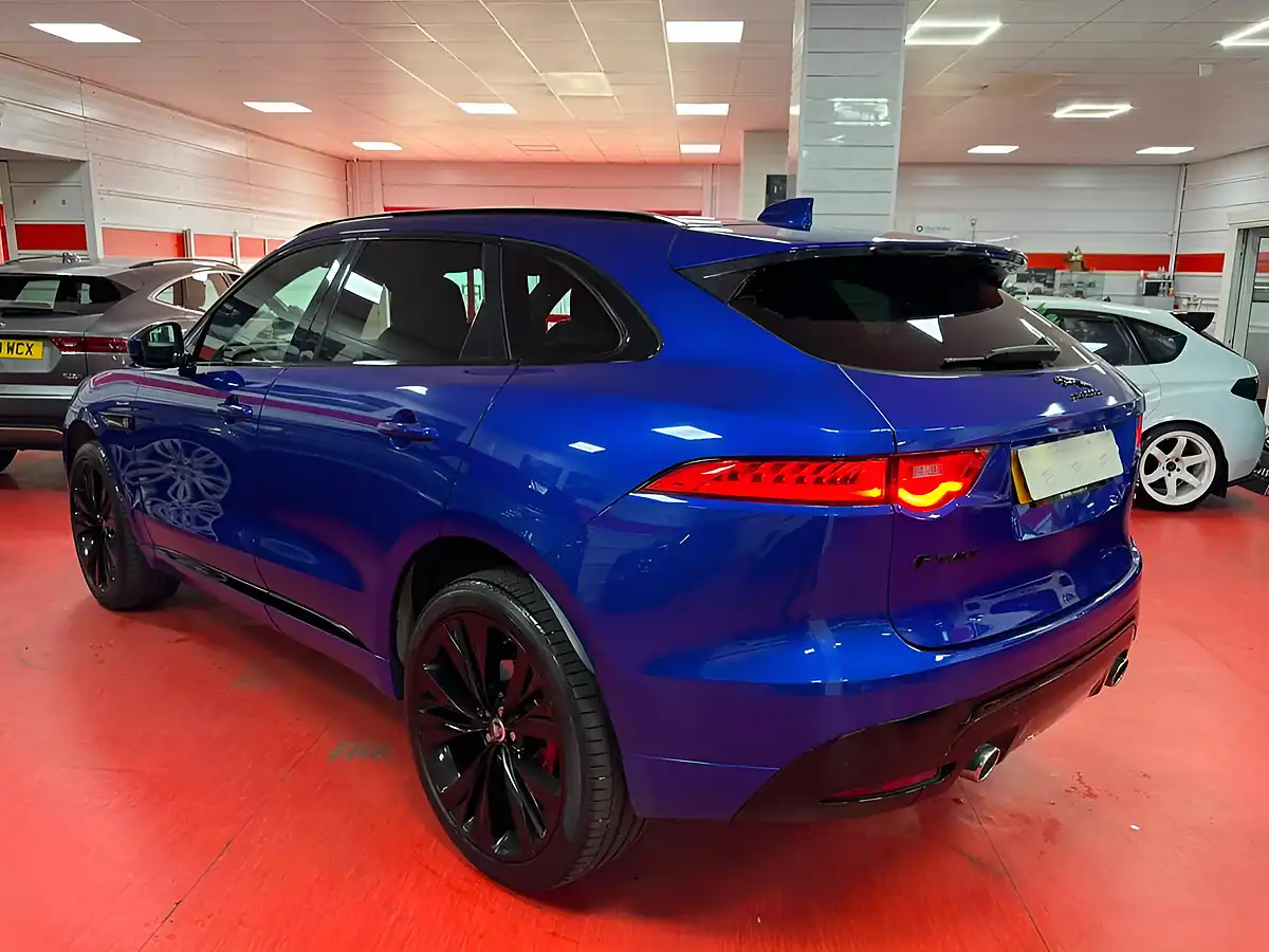 Used 2017 Jaguar F-Pace S Caesium Blue - Interior and Exterior details 10