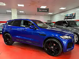 Used 2017 Jaguar F-Pace S Caesium Blue - Interior and Exterior details 4