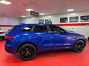 Used 2017 Jaguar F-Pace S Caesium Blue - Interior and Exterior details 6