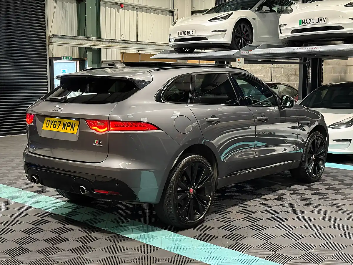 Used 2017 Jaguar F-Pace S Grey - Interior and Exterior details 9