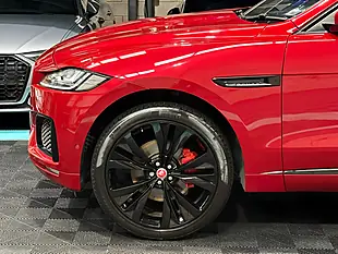 Used 2017 Jaguar F-Pace S Red - Interior and Exterior details 10
