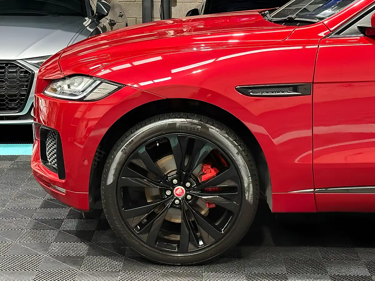 Used 2017 Jaguar F-Pace S Red - Interior and Exterior details 10