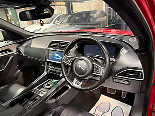 Used 2017 Jaguar F-Pace S Red - Interior and Exterior details 12