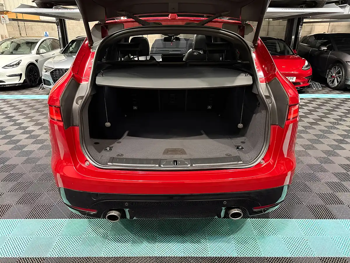 Used 2017 Jaguar F-Pace S Red - Interior and Exterior details 14