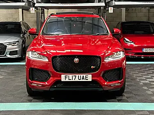 Used 2017 Jaguar F-Pace S Red - Interior and Exterior details 4