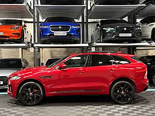 Used 2017 Jaguar F-Pace S Red - Interior and Exterior details 6
