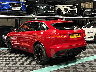 Used 2017 Jaguar F-Pace S Red - Interior and Exterior details 7