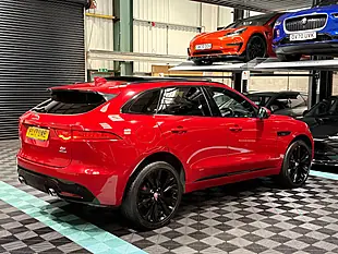 Used 2017 Jaguar F-Pace S Red - Interior and Exterior details 9