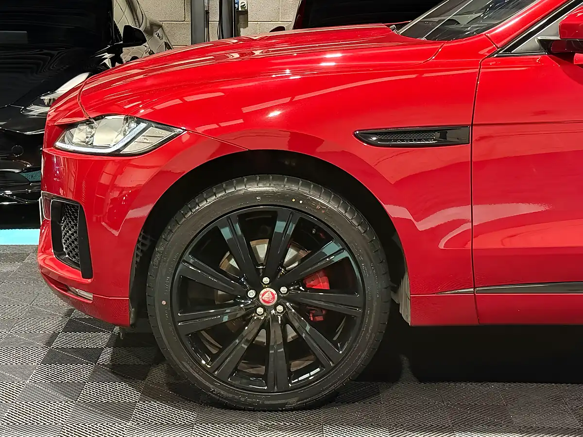 Used 2017 Jaguar F-Pace S Red - Interior and Exterior details 10