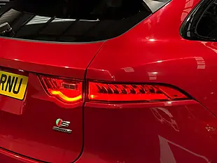 Used 2017 Jaguar F-Pace S Red - Interior and Exterior details 11