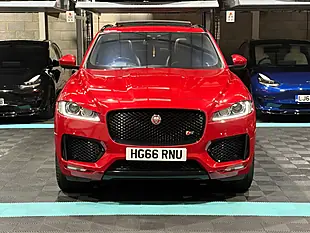 Used 2017 Jaguar F-Pace S Red - Interior and Exterior details 4