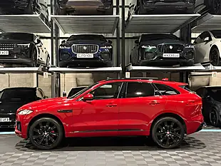 Used 2017 Jaguar F-Pace S Red - Interior and Exterior details 6