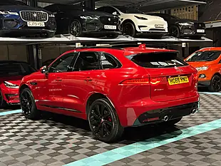 Used 2017 Jaguar F-Pace S Red - Interior and Exterior details 7