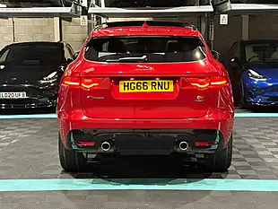 Used 2017 Jaguar F-Pace S Red - Interior and Exterior details 8