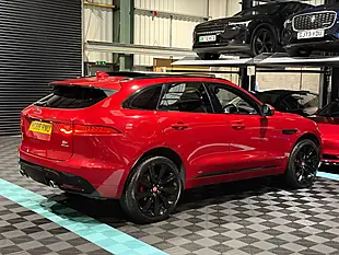 Used 2017 Jaguar F-Pace S Red - Interior and Exterior details 9