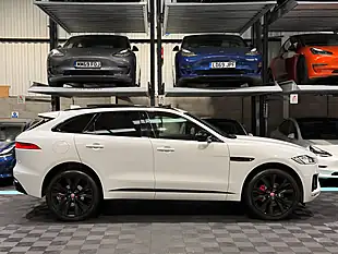 Used 2017 Jaguar F-Pace S White - Interior and Exterior details 10