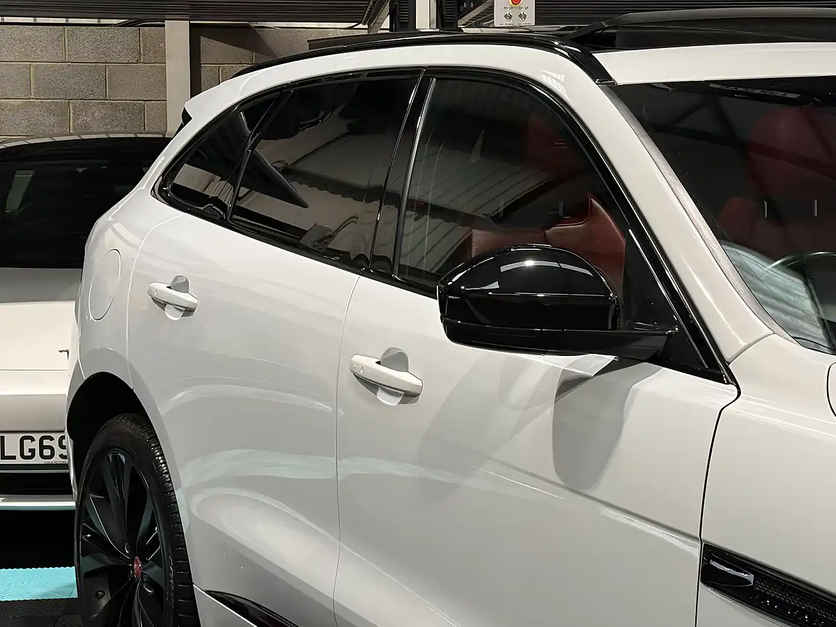 Used 2017 Jaguar F-Pace S White - Interior and Exterior details 13