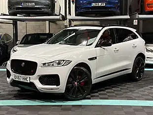 Used 2017 Jaguar F-Pace S White - Interior and Exterior details 5