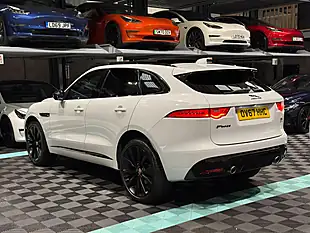 Used 2017 Jaguar F-Pace S White - Interior and Exterior details 7