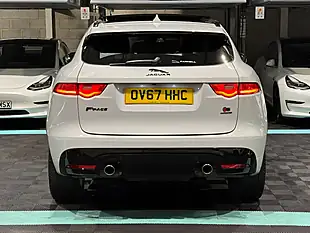 Used 2017 Jaguar F-Pace S White - Interior and Exterior details 8
