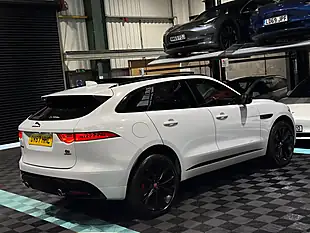 Used 2017 Jaguar F-Pace S White - Interior and Exterior details 9