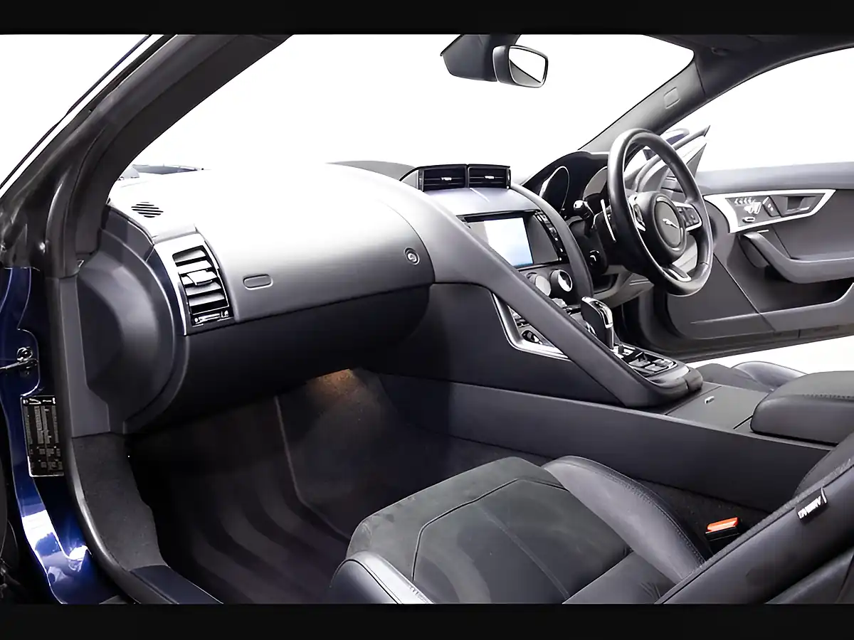 Used 2017 Jaguar F-Type Blue - Interior and Exterior details 10