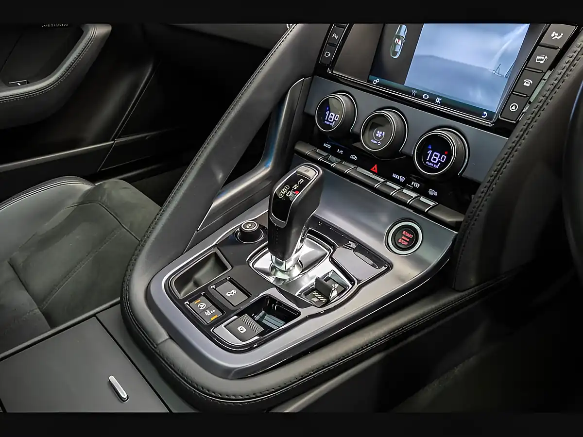 Used 2017 Jaguar F-Type Blue - Interior and Exterior details 16