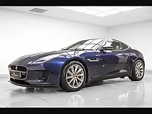 Used 2017 Jaguar F-Type Blue - Interior and Exterior details 3