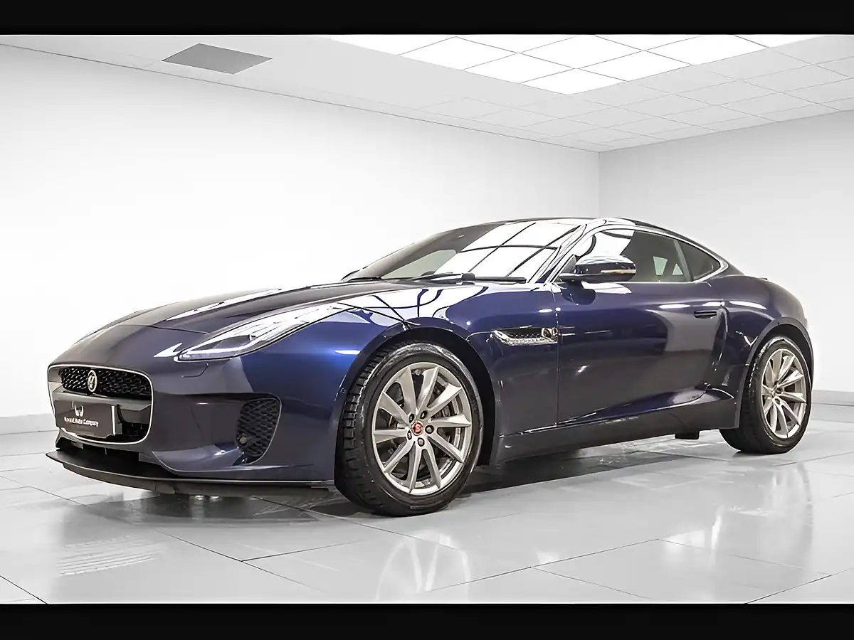 Used 2017 Jaguar F-Type Blue - Interior and Exterior details 3