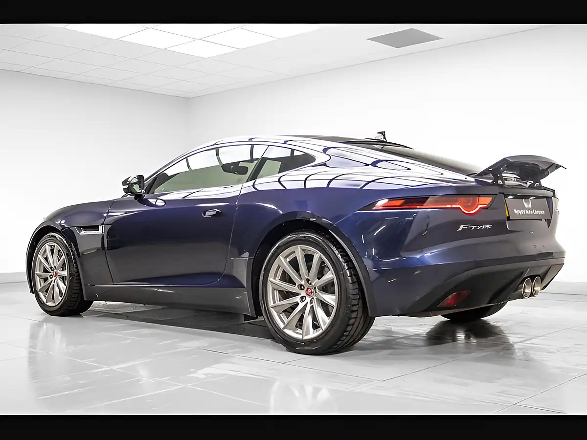 Used 2017 Jaguar F-Type Blue - Interior and Exterior details 4