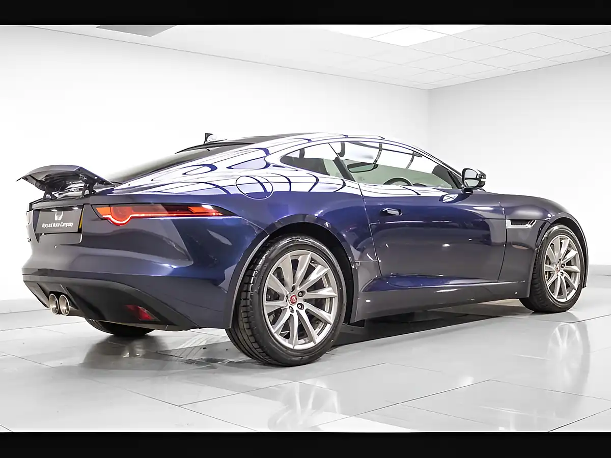 Used 2017 Jaguar F-Type Blue - Interior and Exterior details 6