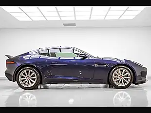 Used 2017 Jaguar F-Type Blue - Interior and Exterior details 7