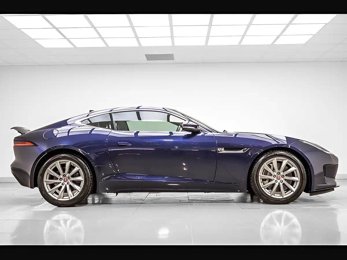 Used 2017 Jaguar F-Type Blue - Interior and Exterior details 7