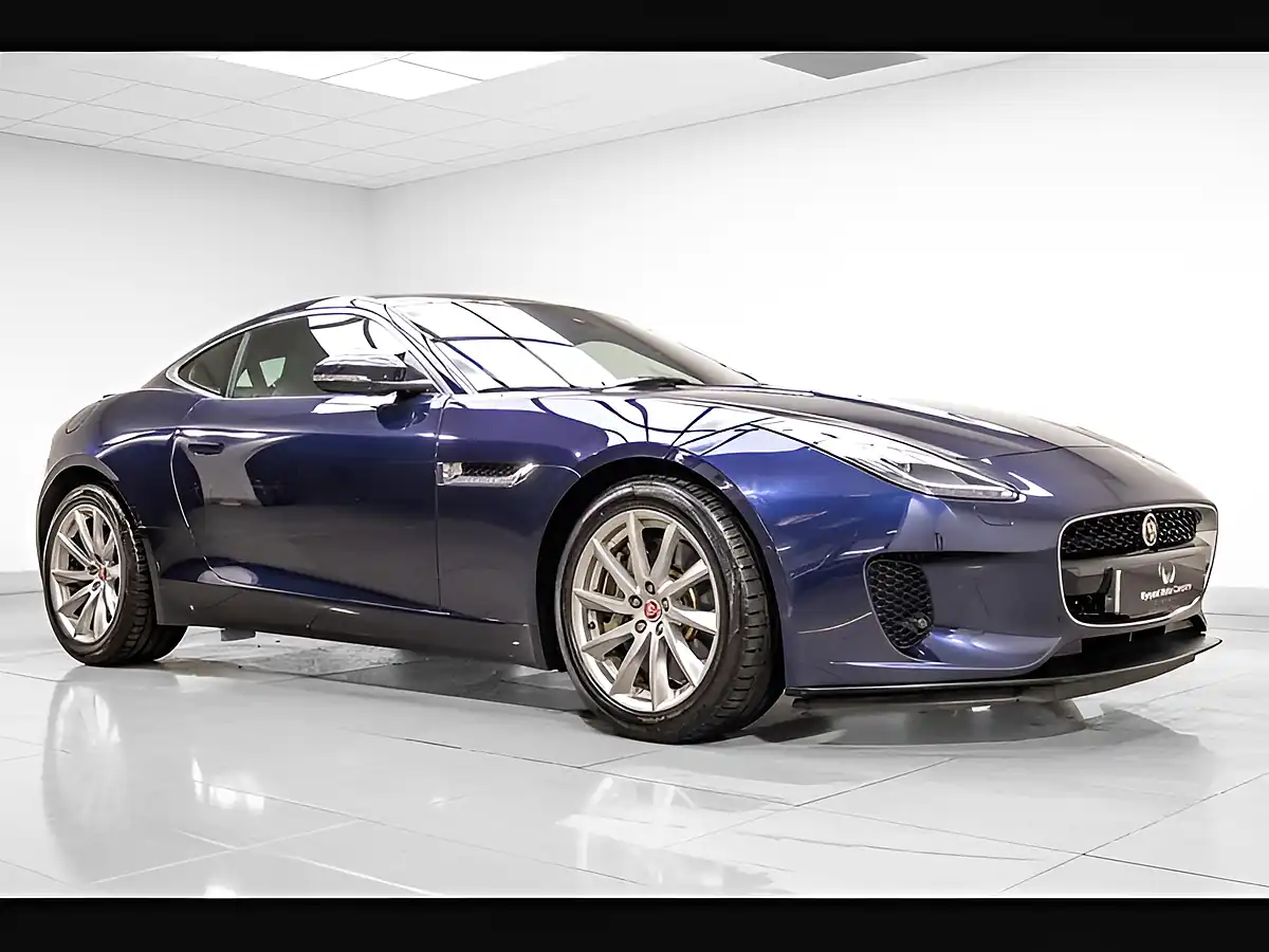 Used 2017 Jaguar F-Type Blue - Interior and Exterior details 8