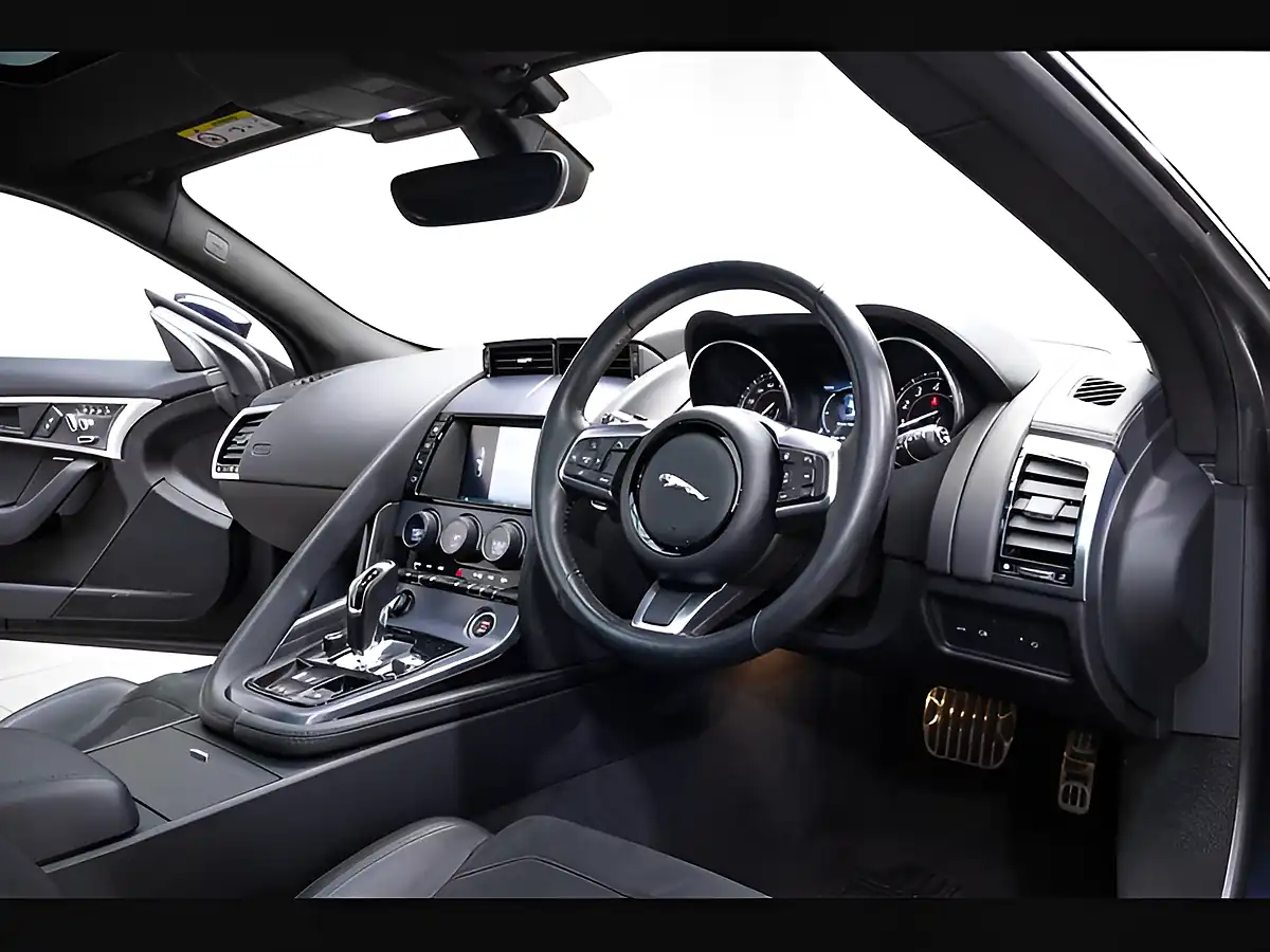 Used 2017 Jaguar F-Type Blue - Interior and Exterior details 9