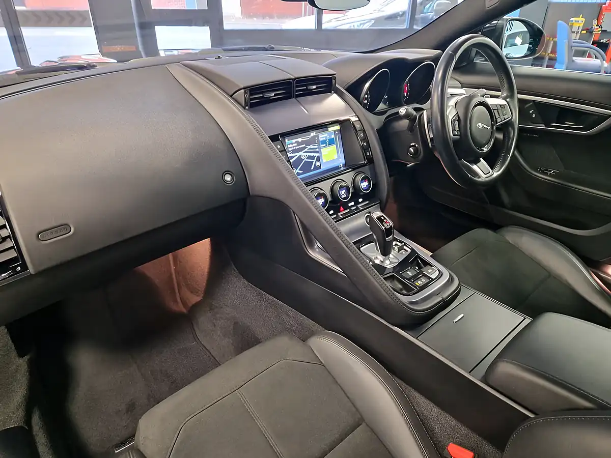 Used 2017 Jaguar F-Type Coupe Black - Interior and Exterior details 18