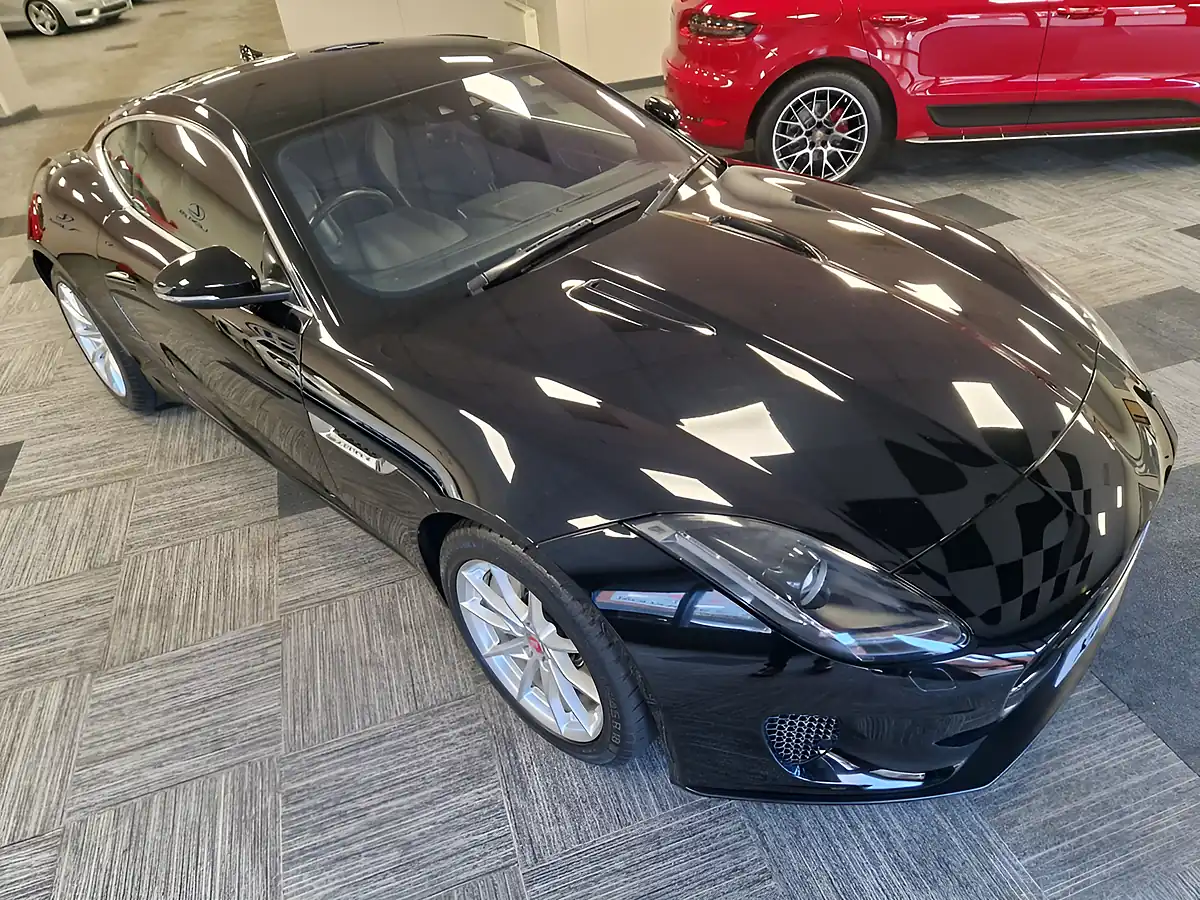 Used 2017 Jaguar F-Type Coupe Black - Interior and Exterior details 20