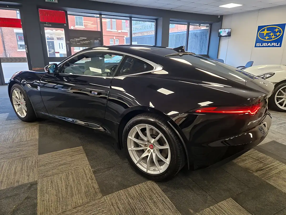 Used 2017 Jaguar F-Type Coupe Black - Interior and Exterior details 4