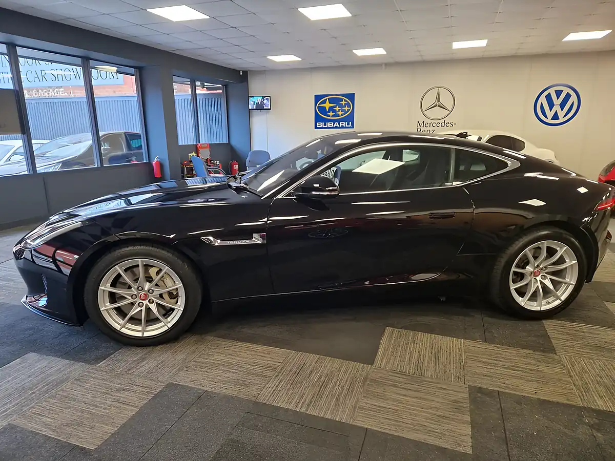 Used 2017 Jaguar F-Type Coupe Black - Interior and Exterior details 5