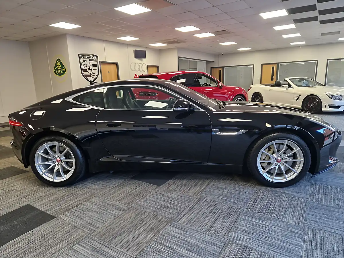 Used 2017 Jaguar F-Type Coupe Black - Interior and Exterior details 6