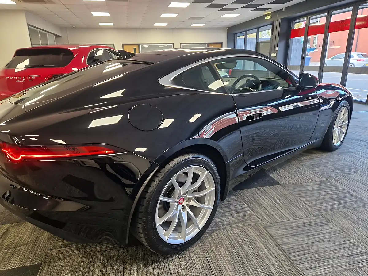 Used 2017 Jaguar F-Type Coupe Black - Interior and Exterior details 7