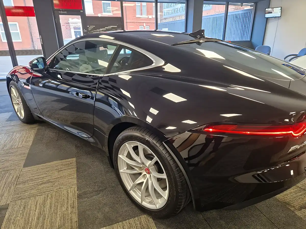 Used 2017 Jaguar F-Type Coupe Black - Interior and Exterior details 8